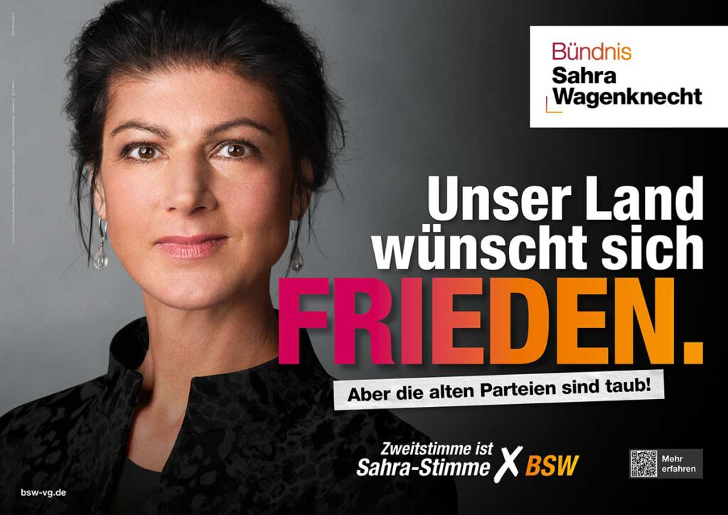 Wahlkampagne des BSW vorgestellt