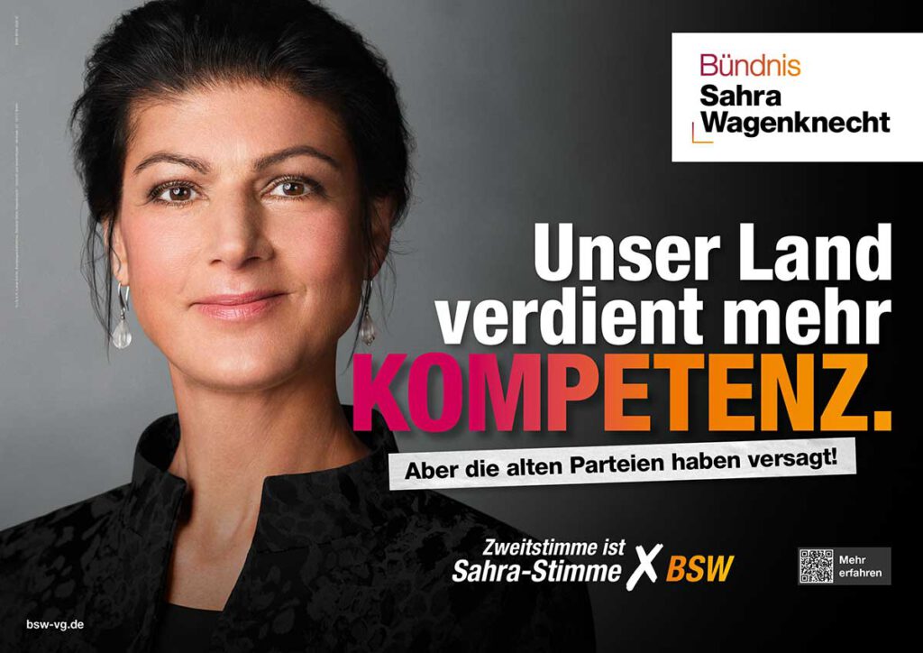 Wahlkampagne des BSW vorgestellt