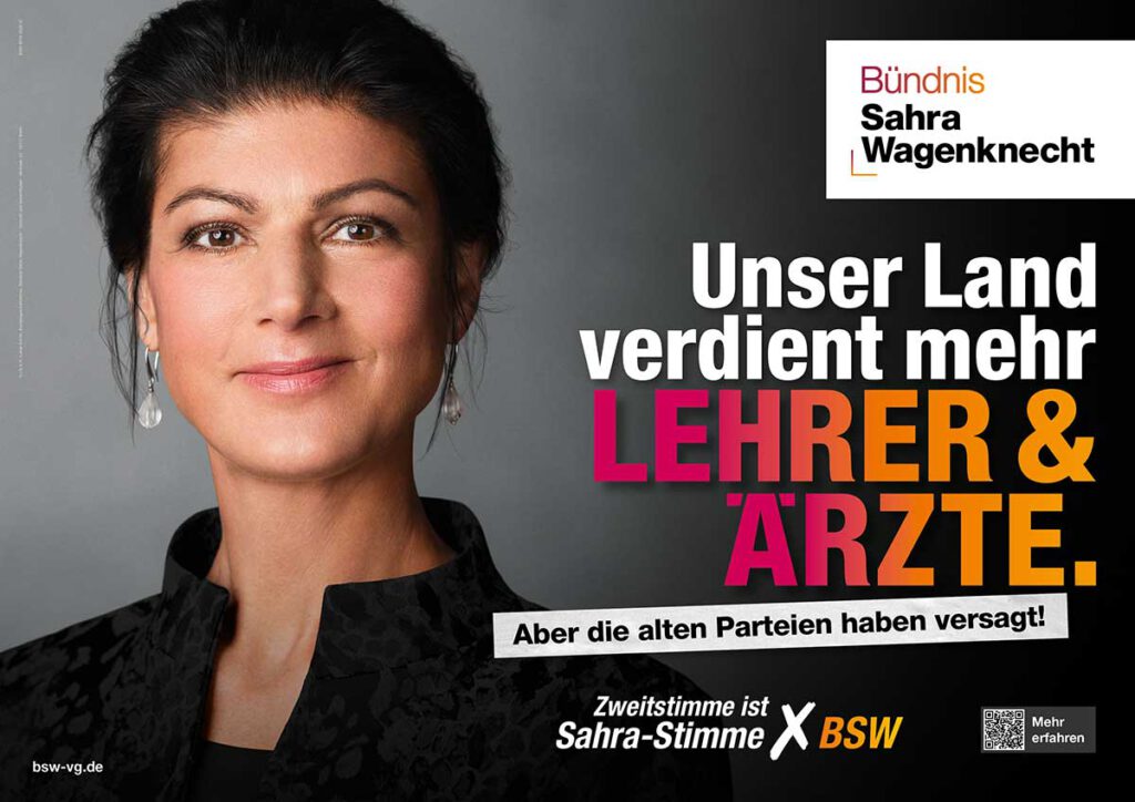 Wahlkampagne des BSW vorgestellt