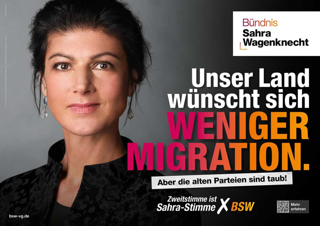 Wahlkampagne des BSW vorgestellt